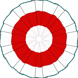 kokarda narodowa heraldyczna